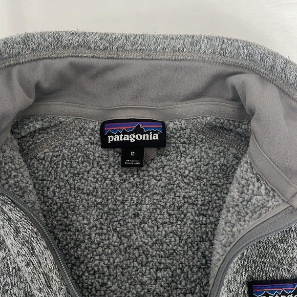 Patagonia Better Sweater 1/4 Zip Medium Gray - Picture 3 of 6
